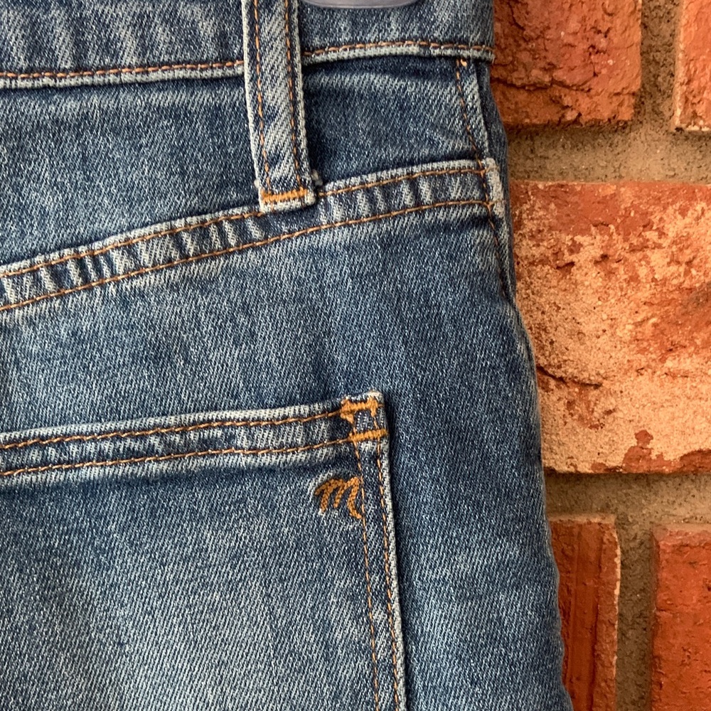 Madewell Blue High-Rise Denim Shorts - Picture 6 of 7
